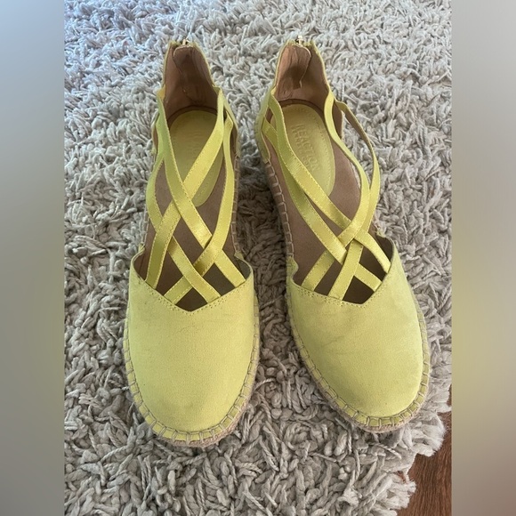 Kenneth Cole reaction espadrille shoes sz 8.5 - Picture 2 of 8